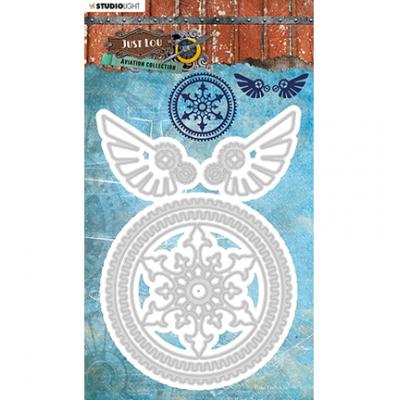 StudioLight Cutting & Embossing Die Aviation Collection - Nr. 14